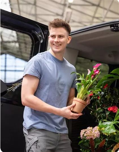 Samstags-Lieferservice für Pflanzen | Mai & Juni
