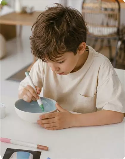 Kinderaktion: Keramik bemalen | Am 23.05.2026