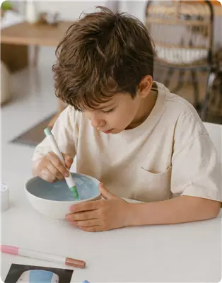 Kinderaktion: Keramik bemalen | Am 23.05.2026