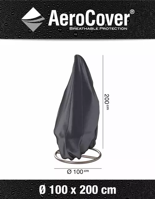 Aerocover Schutzhülle für Hängekorb Ø100x200 cm