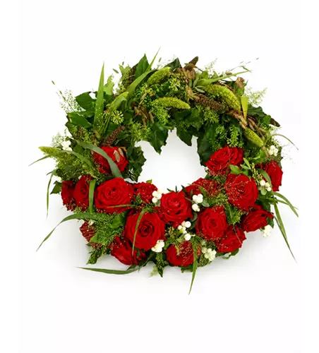Urnenkranz 'Rot'