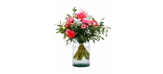 Blumenstrauß 'Eukalyptusrosen'