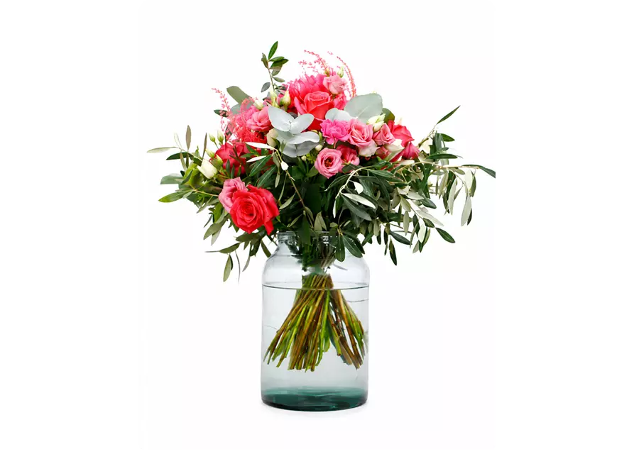 Blumenstrauß 'Eukalyptusrosen'