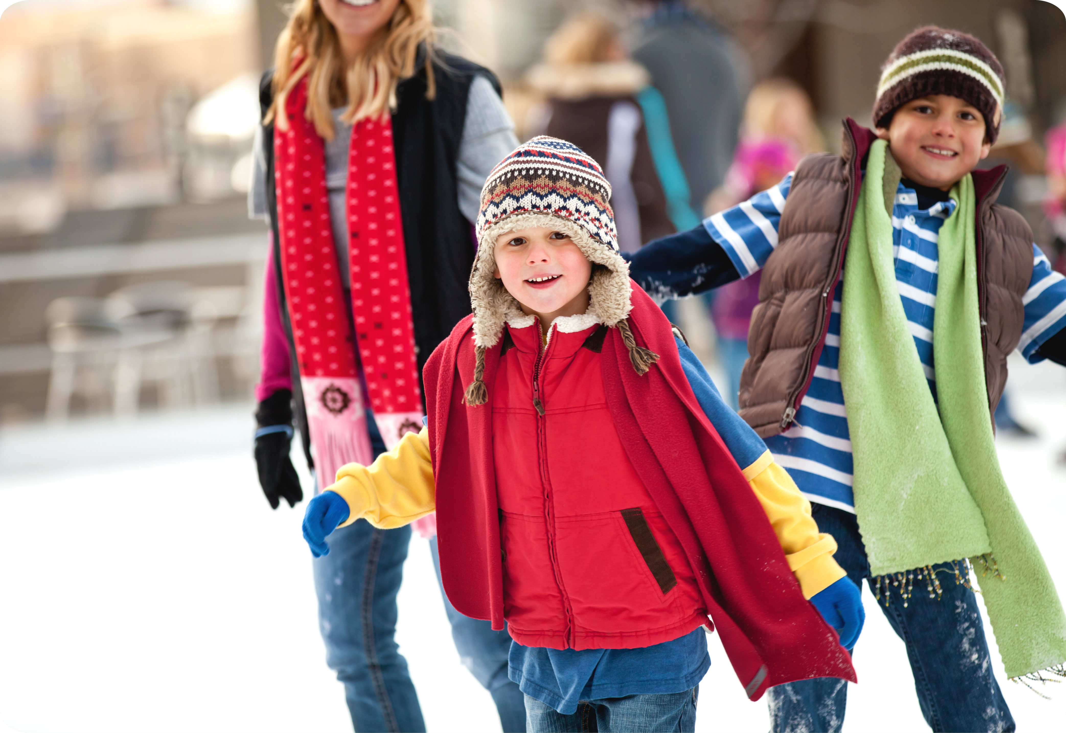 Familientag bei Kiefls Welt on Ice