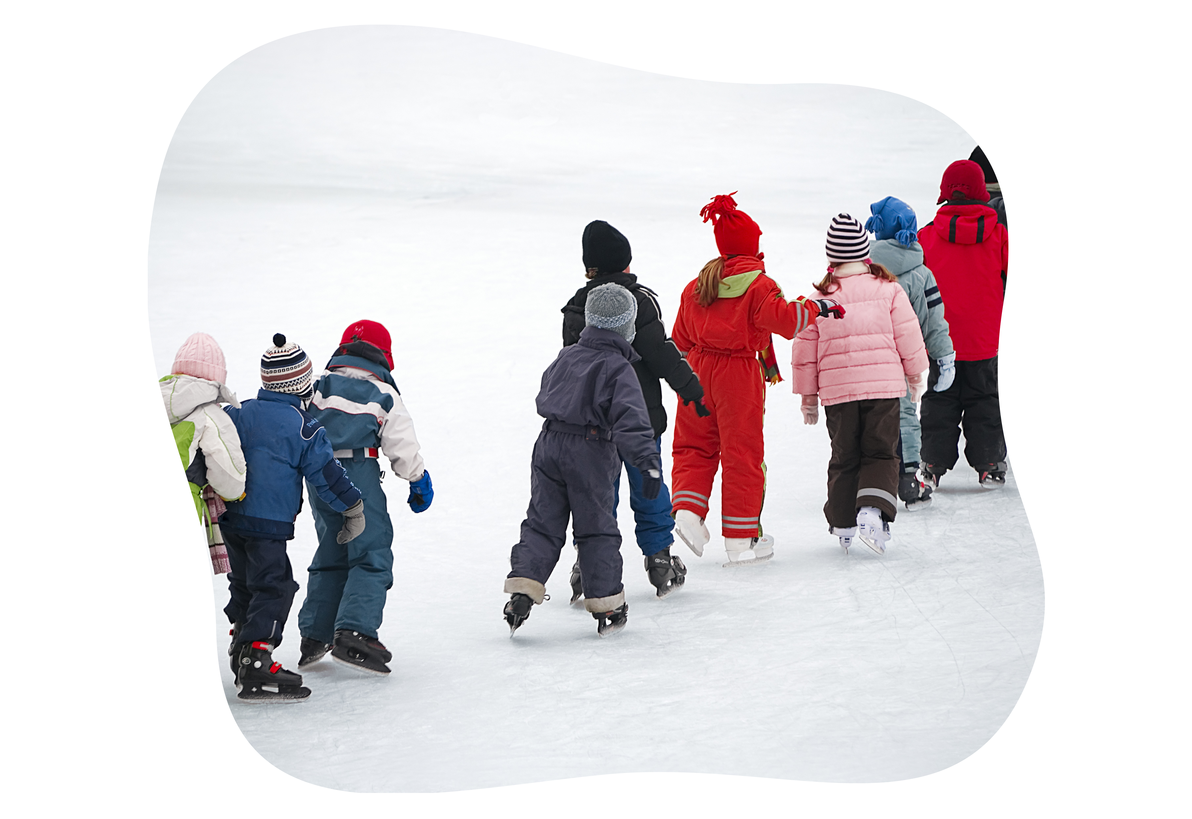 Schulausflug zur Eisbahn Kiefls Welt on Ice
