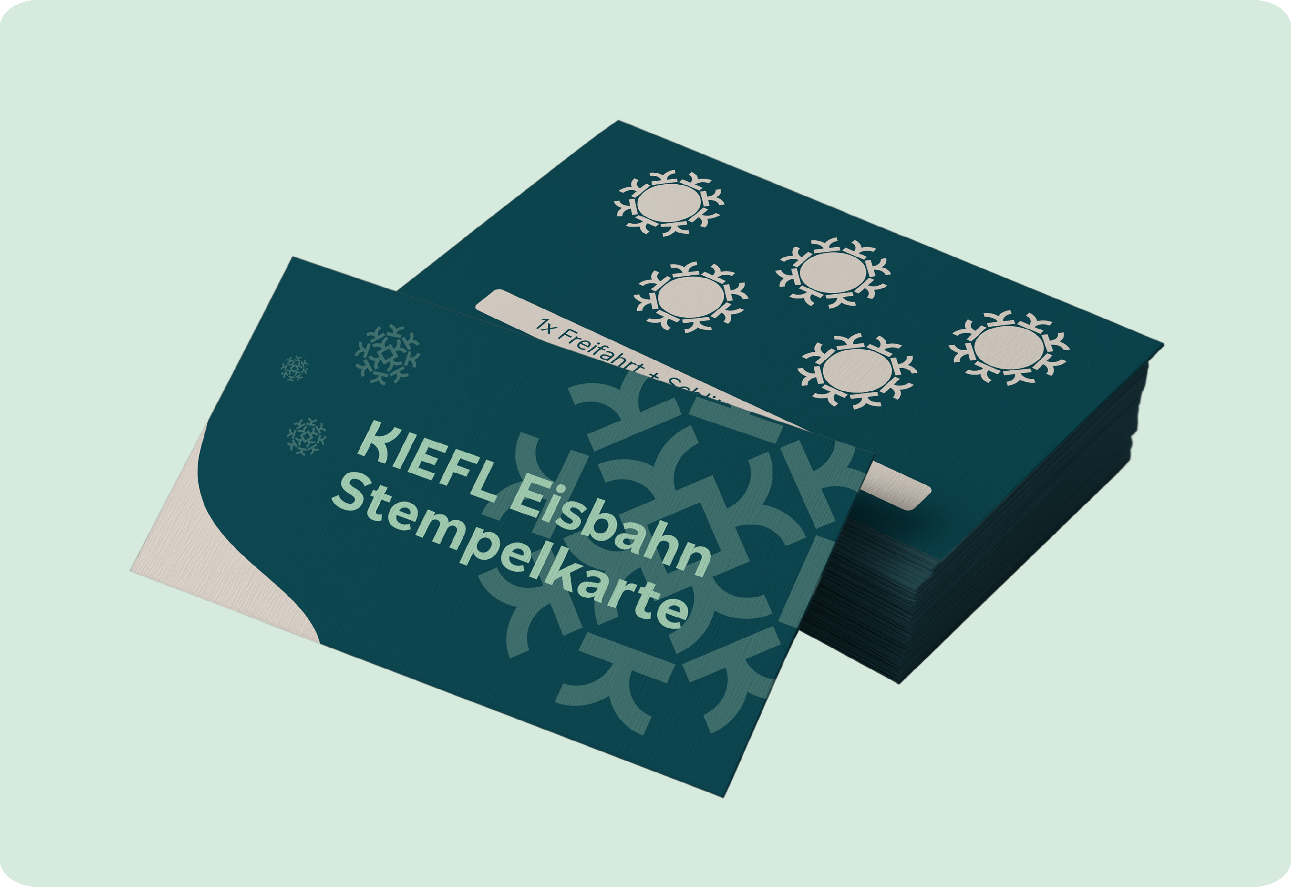Stempelkarte für Kiefls Welt on Ice