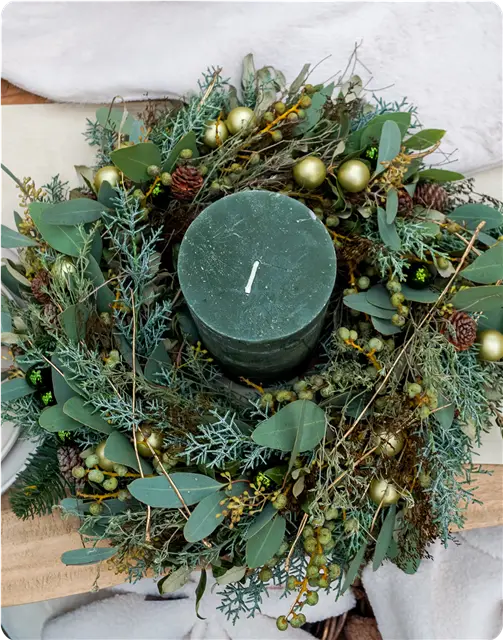 DIY-Sonntag: Adventskranz stecken