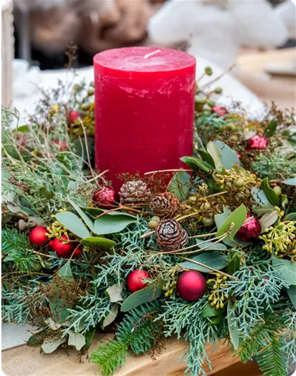 DIY-Sonntag: Adventskranz stecken