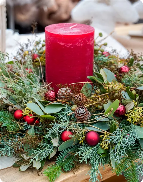 DIY-Sonntag: Adventskranz stecken