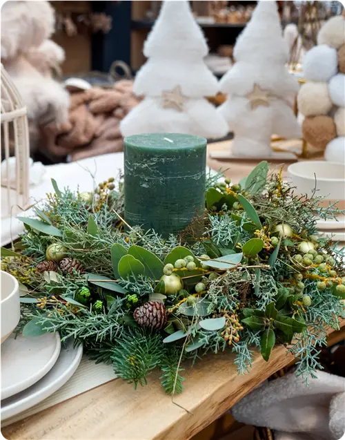 DIY-Sonntag: Adventskranz stecken