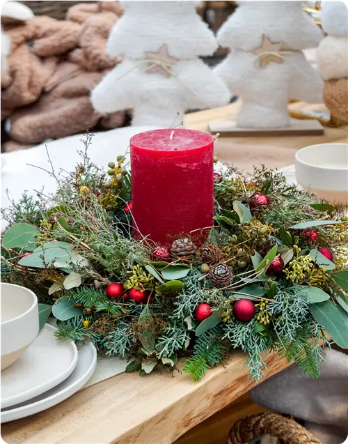 DIY-Sonntag: Adventskranz stecken