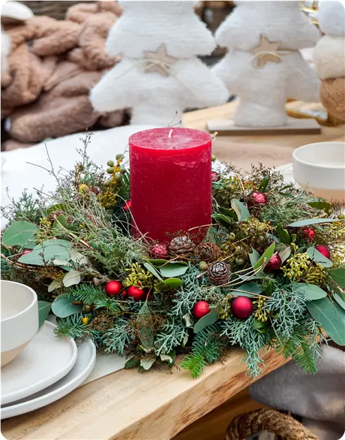 DIY-Sonntag: Adventskranz stecken