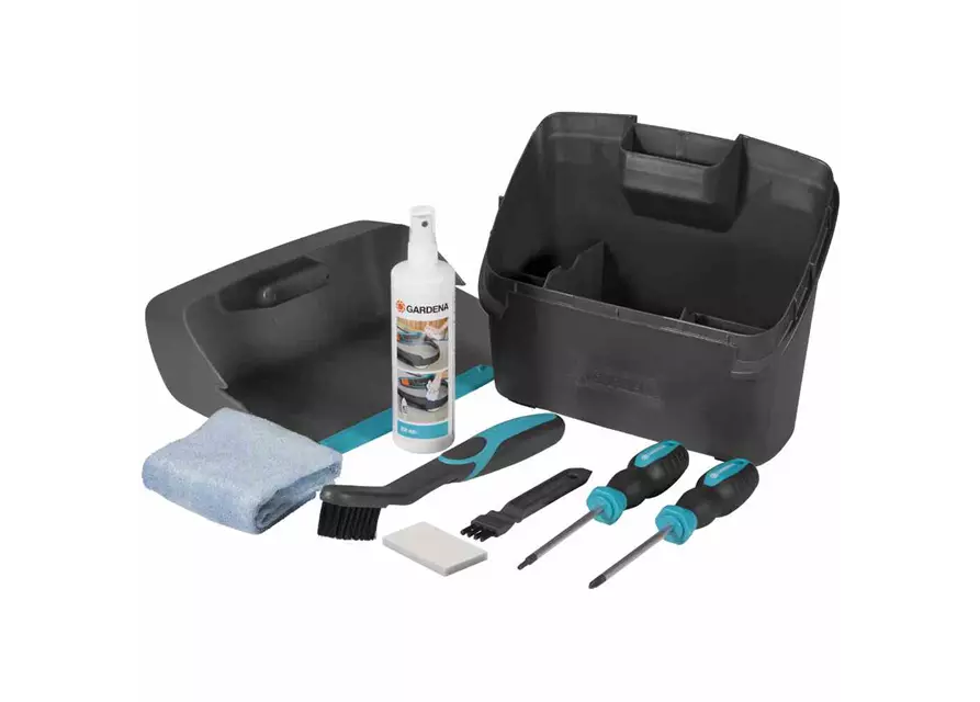 Gardena Wartungs- und Reinigungs-Set für Mähroboter inkl. Aufbewahrungsbox