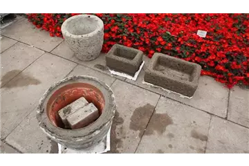 Blumengefäße - Herstellen aus Beton