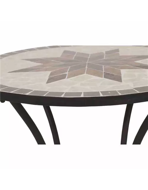 Siena Garden Stella Tisch Ø60 cm Stahl/Kunststein 
