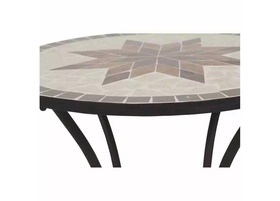 Siena Garden Stella Tisch Ø60 cm Stahl/Kunststein 