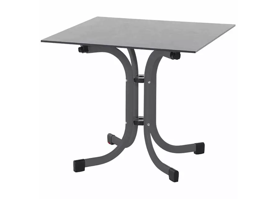 Siena Garden Sola Klapptisch 80x80cm Stahl/HPL 