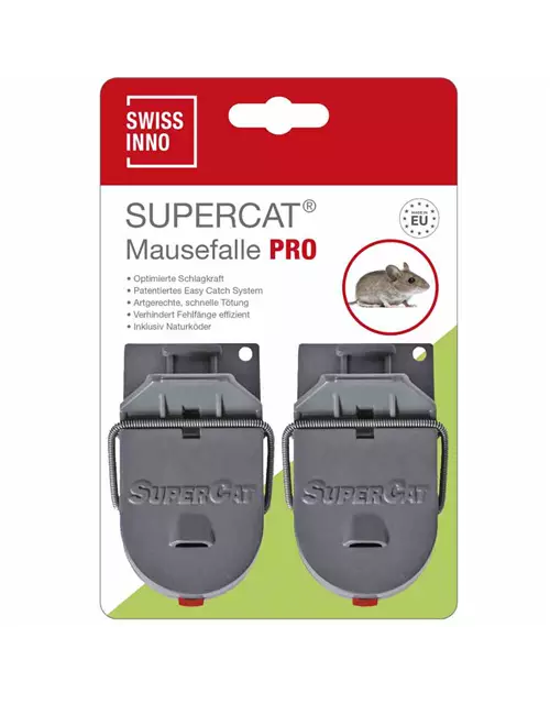 Swissinno Mausefallen SuperCat PRO 40x2