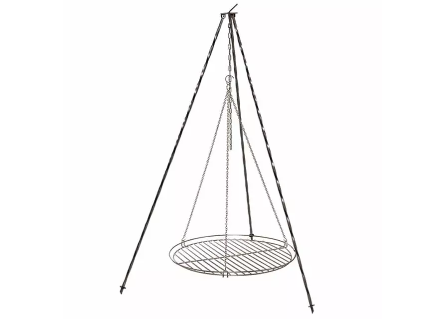 Siena Garden 3-Bein Ständer 150cm schwarz lackiert 