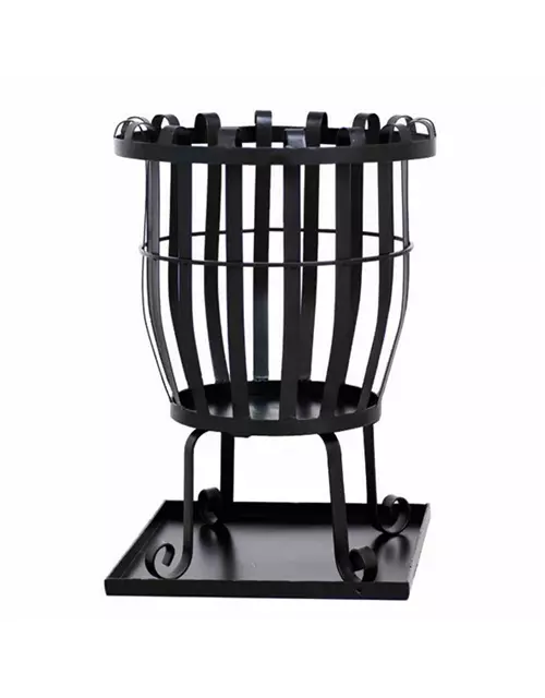 Siena Garden Feuerkorb Pagia, Ø39cmx51cm schwarz Stahl 