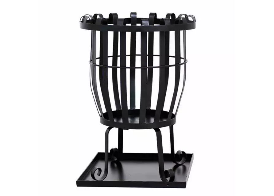 Siena Garden Feuerkorb Pagia, Ø39cmx51cm schwarz Stahl 