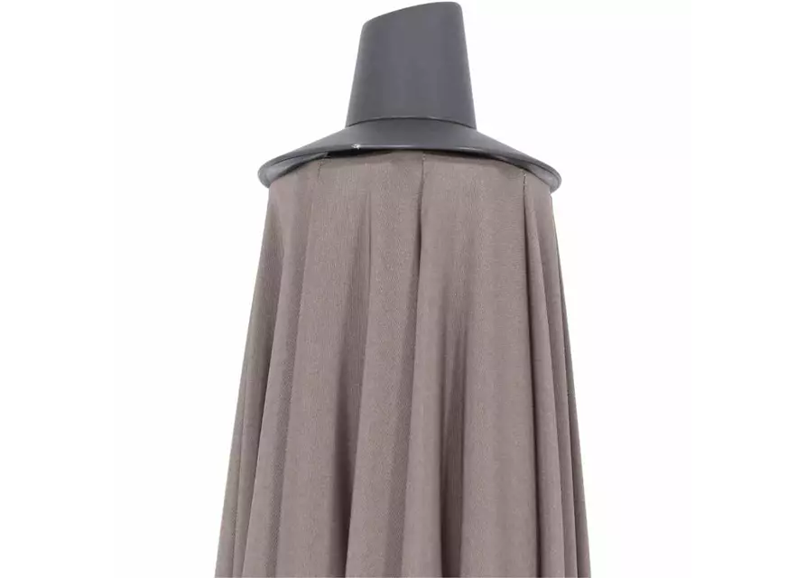 Siena Garden Avio Schirm Ø350 cm anthrazit / taupe Aluminium