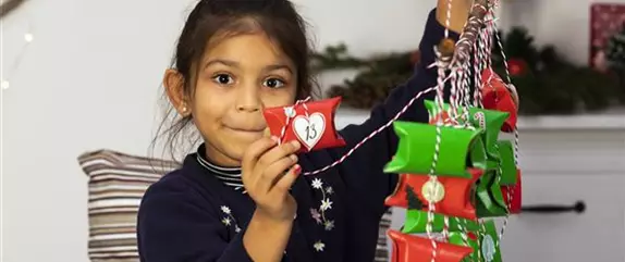 Adventskalender basteln