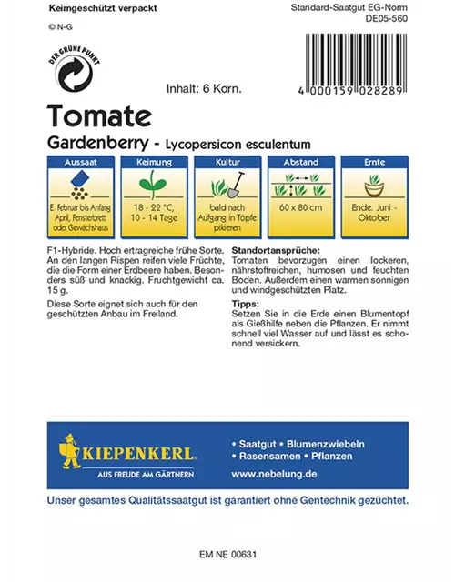 Tomate Gardenberry