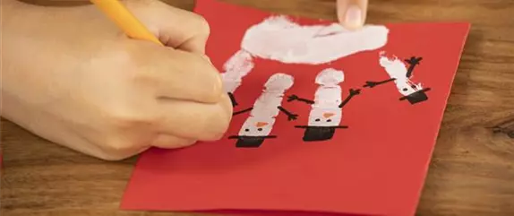 Weihnachtskarten gestalten