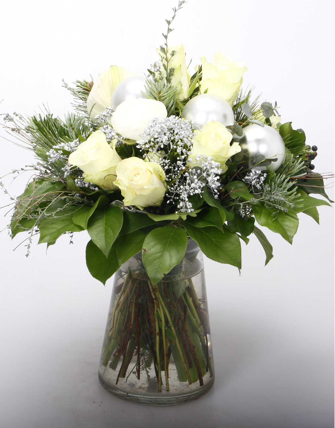 Weihnachtsstrauß 'White Christmas'