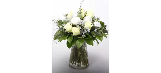 Weihnachtsstrauß 'White Christmas'