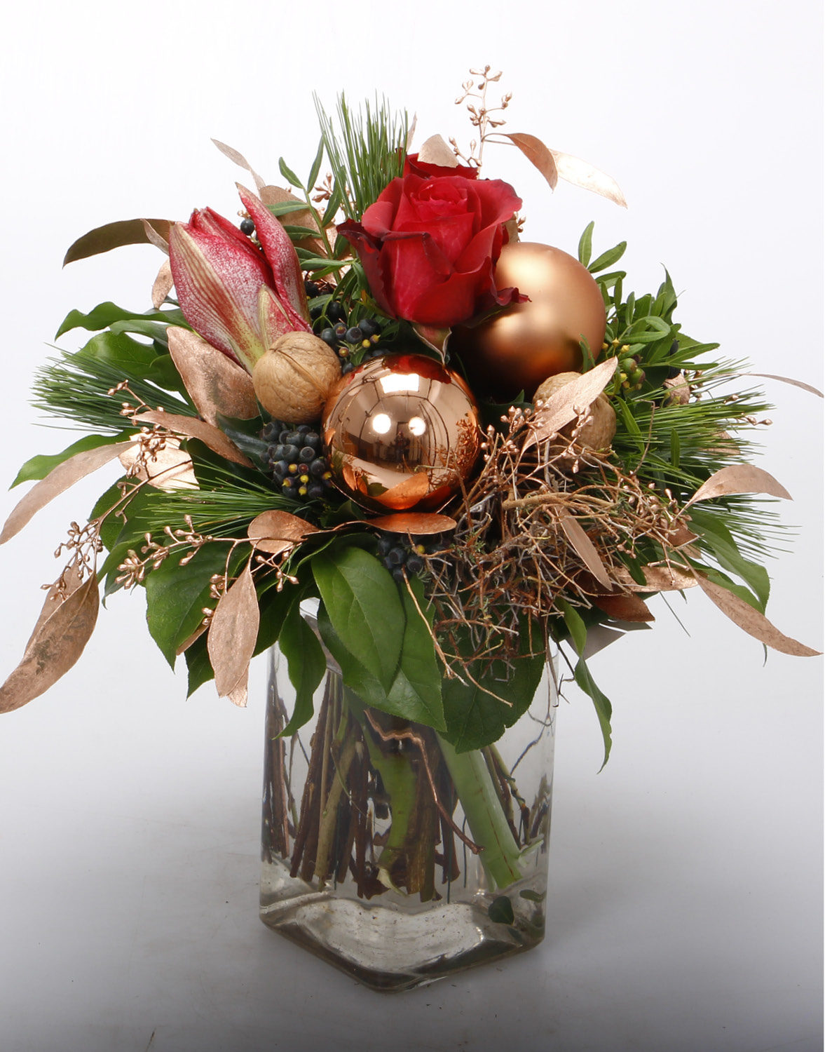 Weihnachtsstrauß 'Kling Glöckchen Klingelingeling