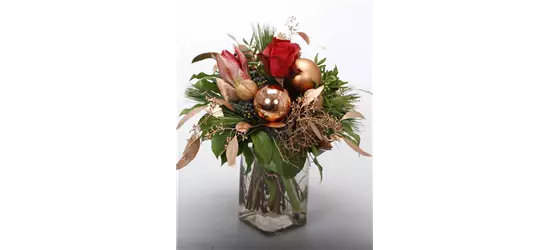 Weihnachtsstrauß 'Kling Glöckchen Klingelingeling