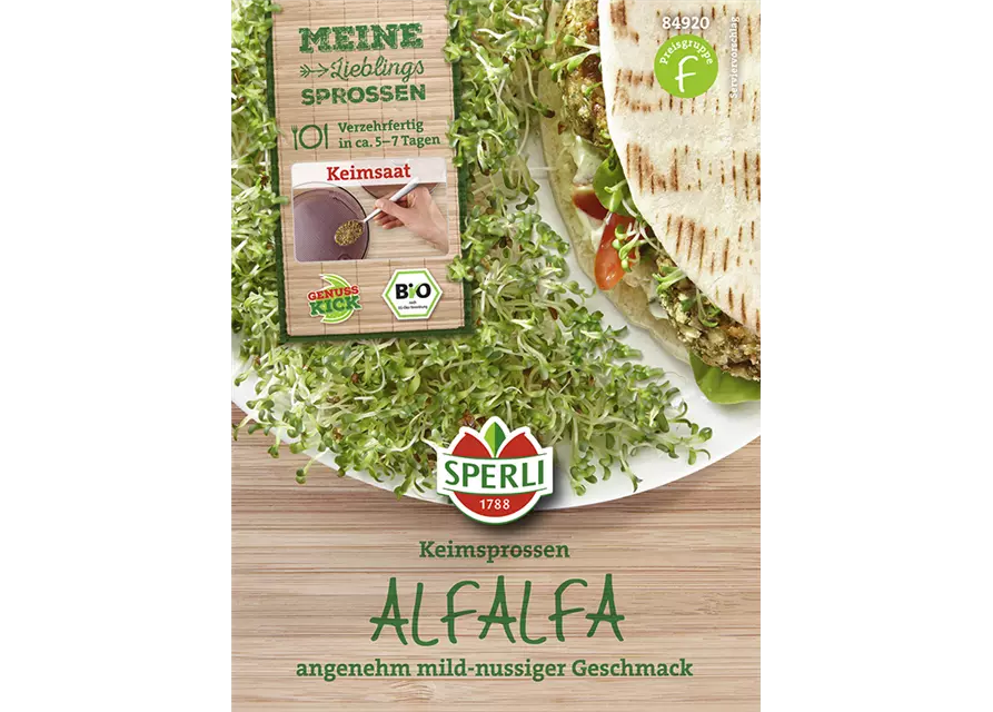 Bio Keimsprossen Alfalfa