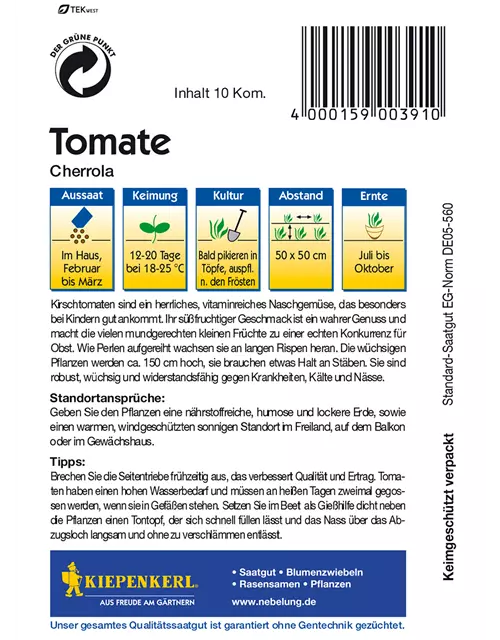 Kirschtomate 'Cherrola F1'