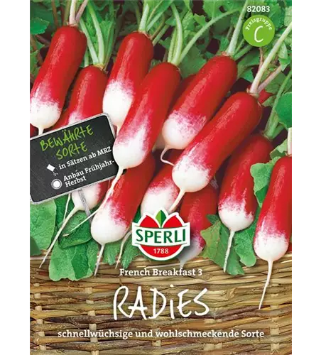 Radieschen 'French Breakfast'
