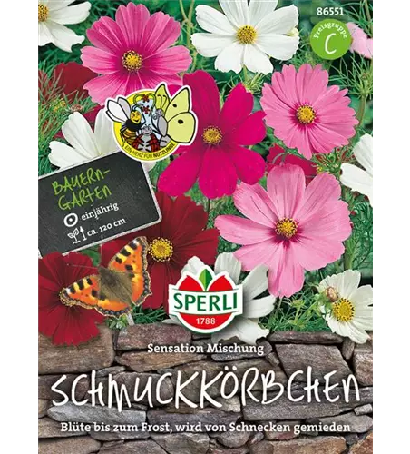 Fiederblättriges Schmuckkörbchen 'Sensation'