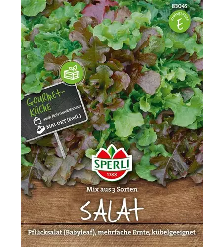 Salatmix aus 3 Sorten