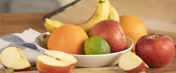 Trockenobstgirlande für kleine Piepmätze