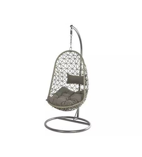 Hängesessel in Ei-Form, Ø95xH195 cm