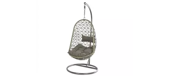 Hängesessel in Ei-Form, Ø95xH195 cm