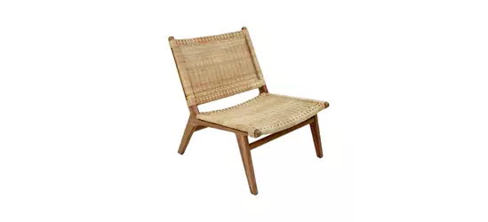 Lounge Sessel 'Jakarta',Teakholz, Rattan 