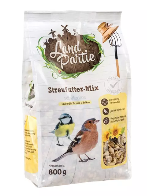 Streufuttermix, schalenlos, 800g