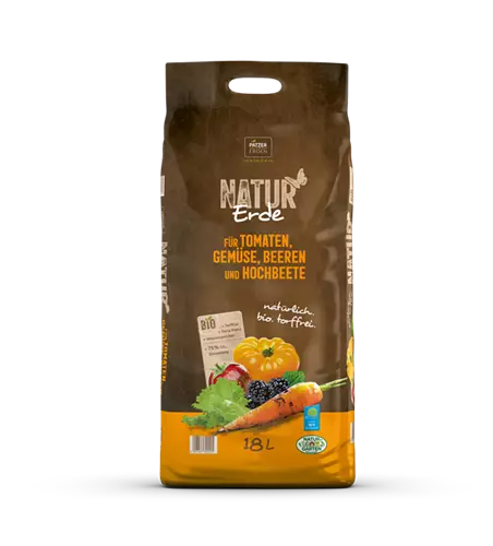 NATUR Erde für Tomaten, Gemüse, Beeren und Hochbeete NATUR Erde für Tomaten, Gemüse, Beeren und Hochbeete