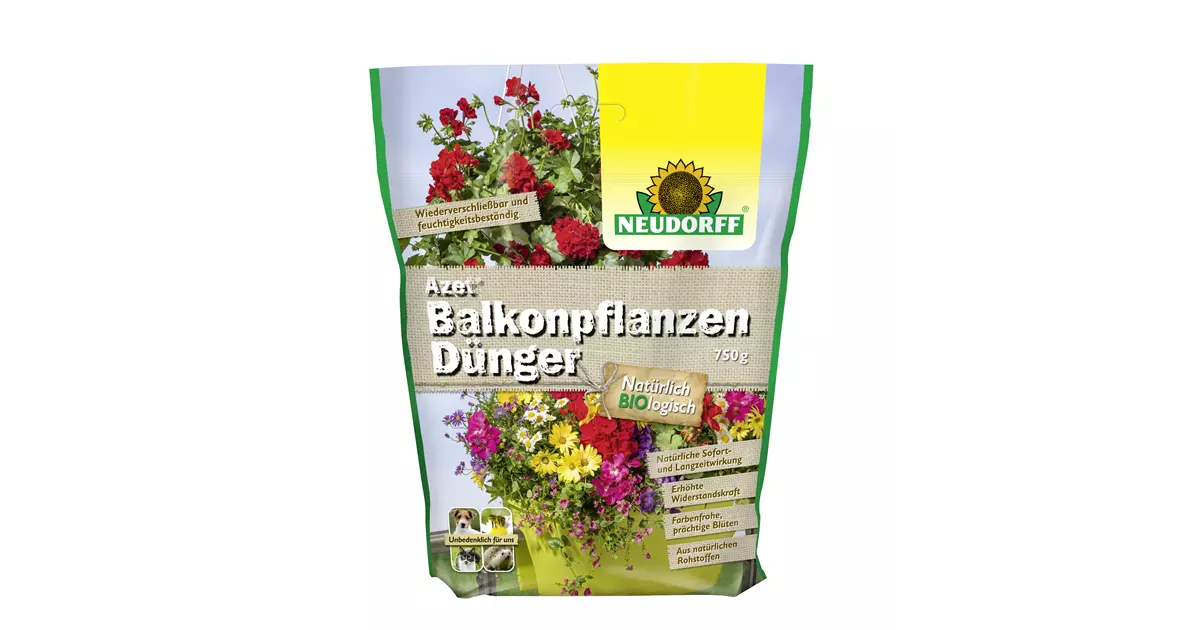 Azet Balkonpflanzen-Dnger, Neudorff