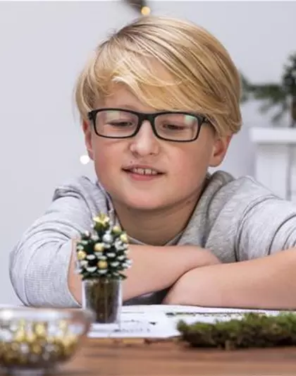 Tannenbäume aus Tannenzapfen
