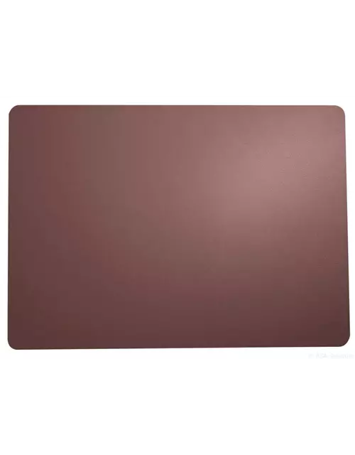 Tischset in Lederoptik, plum, ca. 46x33 cm