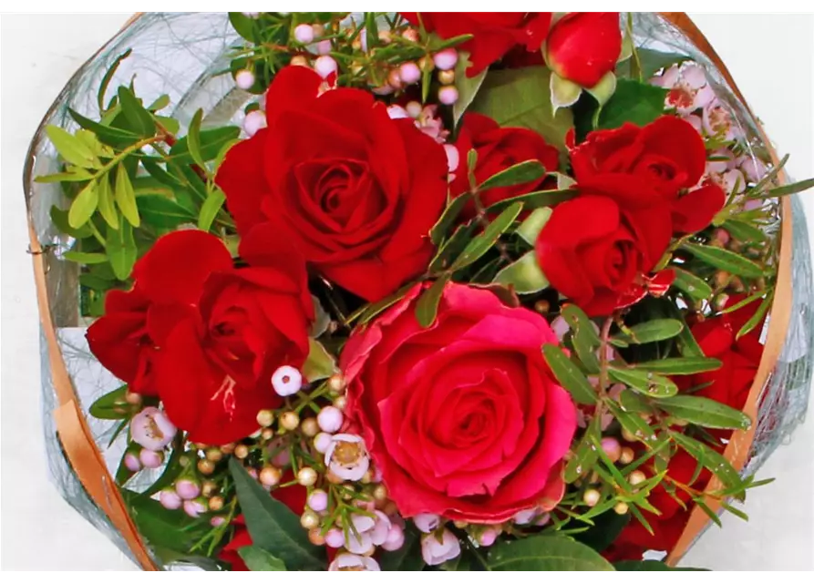 Blumenstrauß "Rote Rosen"