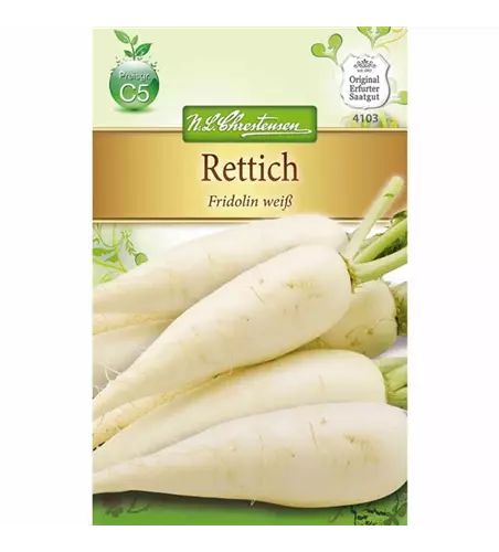 Rettich 'Fridolin weiß'