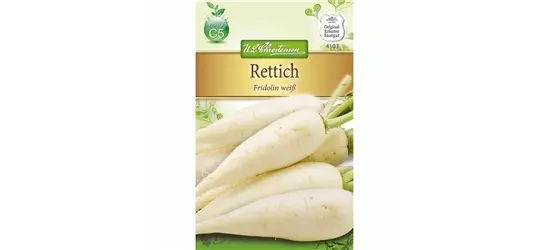 Rettich 'Fridolin weiß'